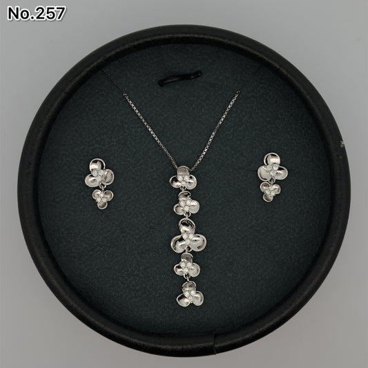 Silver Pendant Set - V One Jewellery