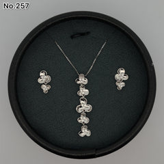 Silver Pendant Set - V One Jewellery
