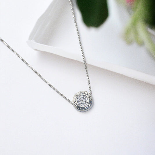 Silver Chain Pendant - V One Jewellery