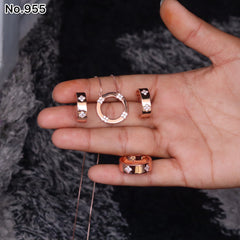 Silver Pendant Set - V One Jewellery
