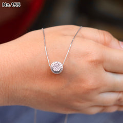 Silver Chain Pendant - V One Jewellery