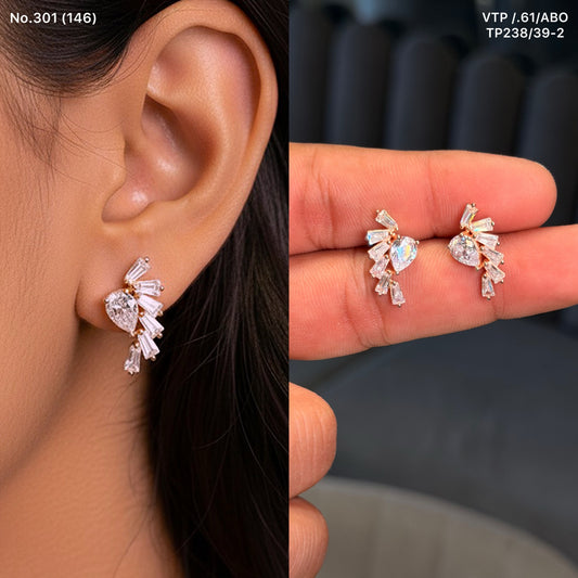 Sana frost silver stud