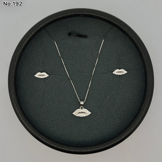 Silver Pendant Set - V One Jewellery