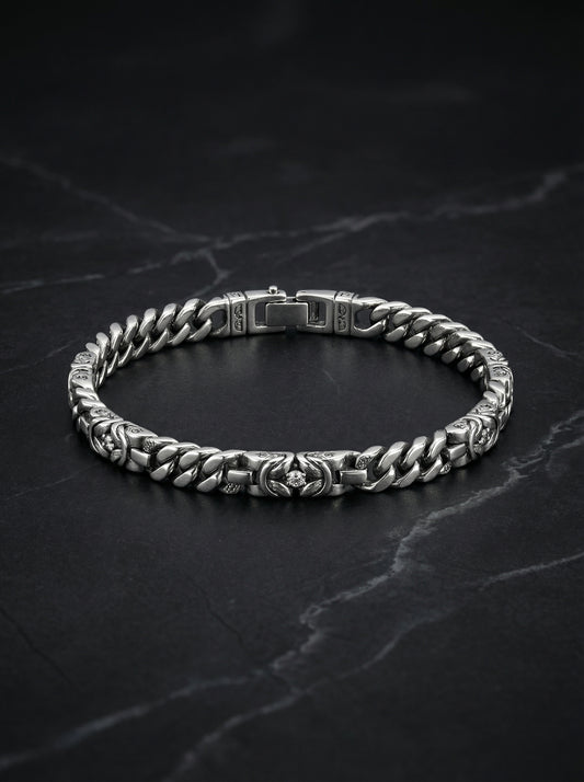 Monox men’s silver bracelet