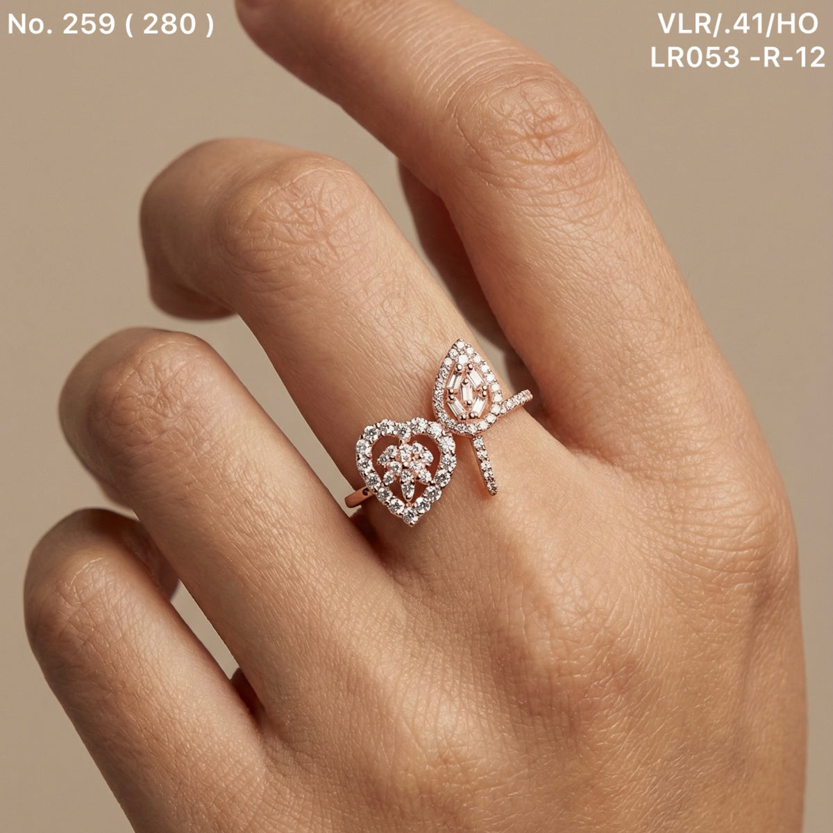 Silver radiance ring for women