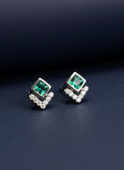 Pure emerald silver tops