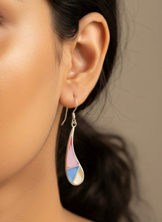 Auracraft silver earrings