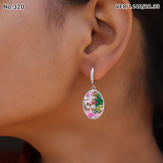 Silver Earrings for Women by V One Jewellery