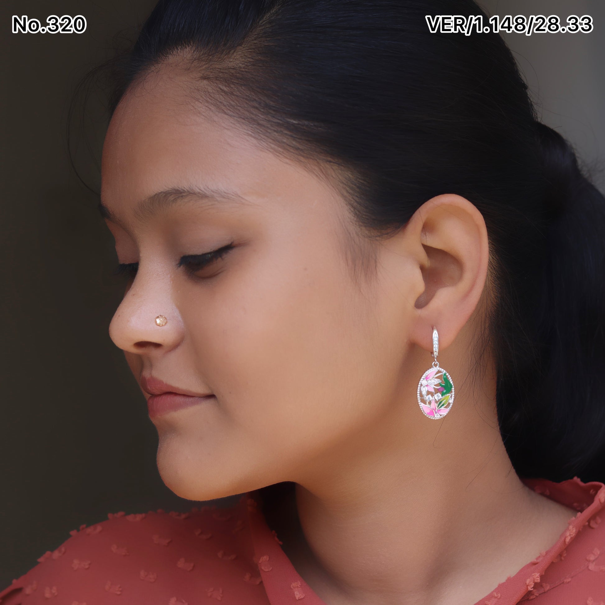 Silver Earrings for Women by V One Jewellery