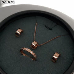 Silver Pendant Set - V One Jewellery