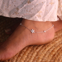 Florina Silver Payal for Women