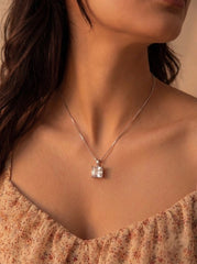 Arpita silver pendant set for women
