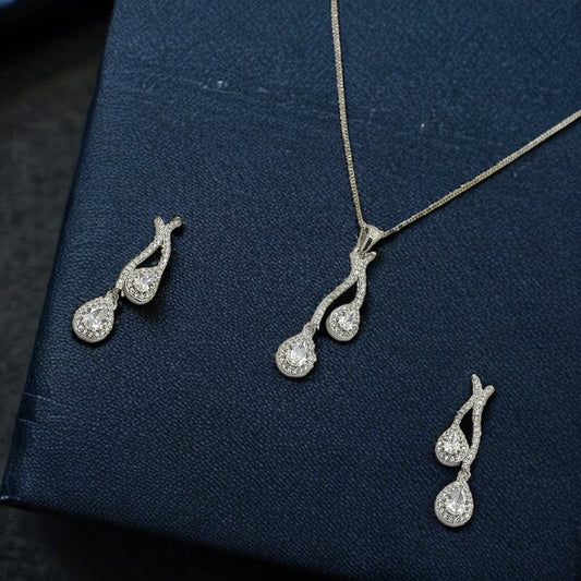 Silver Pendant Set - V One Jewellery