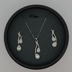 Silver Pendant Set - V One Jewellery
