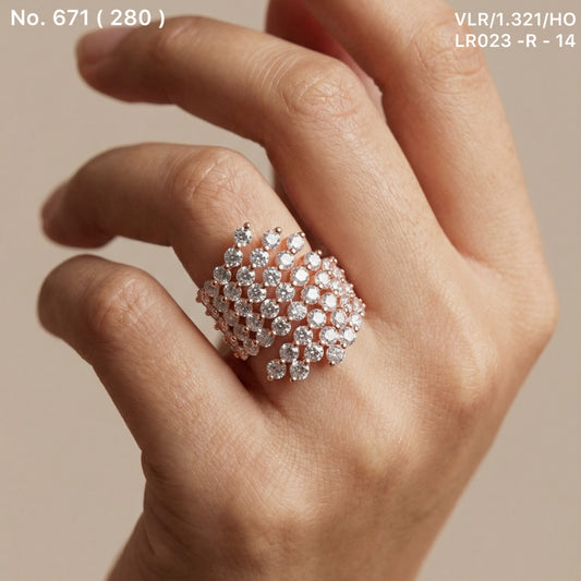 Pure elegance silver rings for women