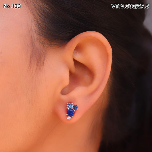 Silver Earrings for Women by V One Jewellery