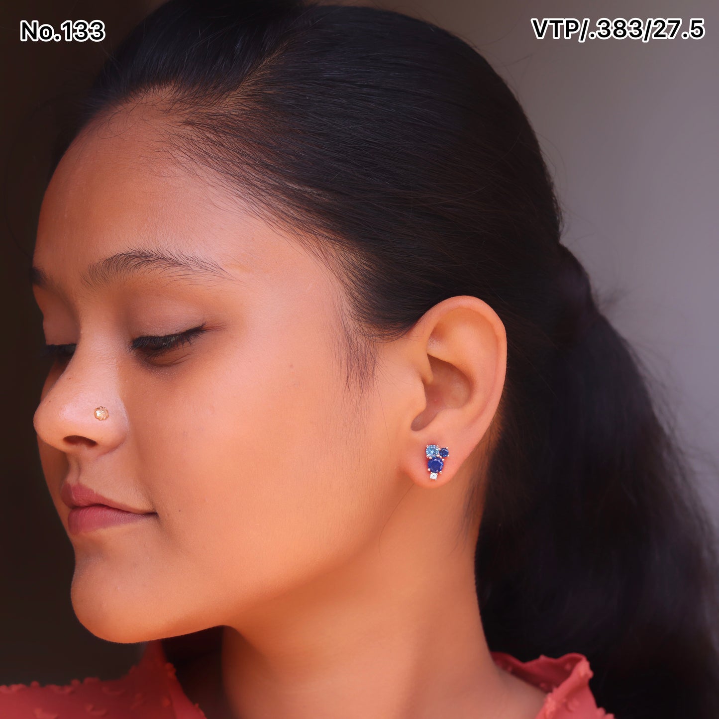 Silver Earrings for Women by V One Jewellery