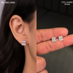 Glow bite silver studs