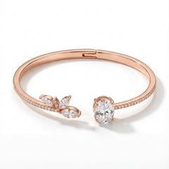 Nayra silver kada for women