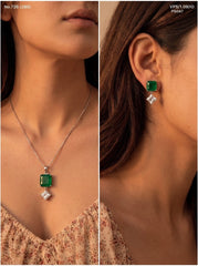 Sharanya Silver Pendant set for women