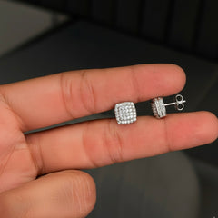Arya Pure silver Stud