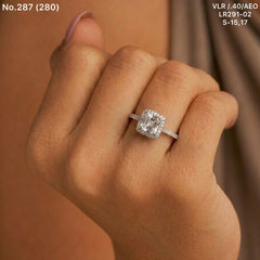 Zyra silver ring for women