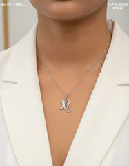 Infinite Steps Silver chain Pendant