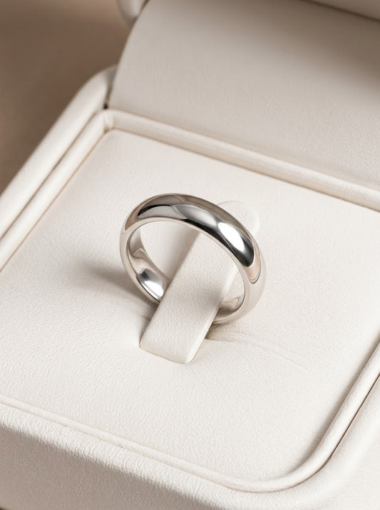 Elite silver men’s ring