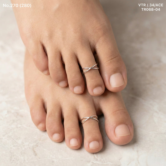 Tiara silver toerings for women