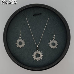 Silver Pendant Set - V One Jewellery
