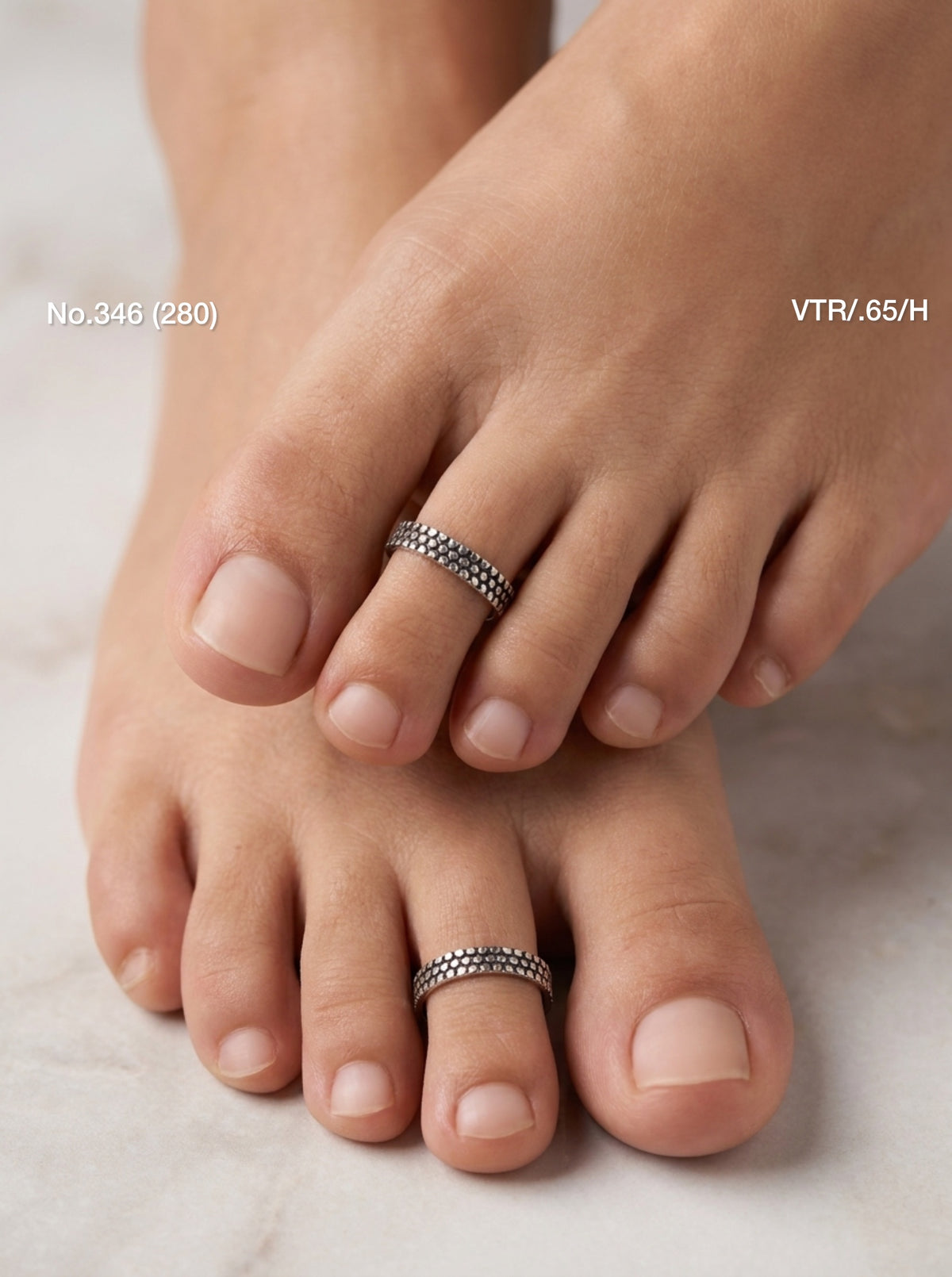 Antique muse silver toerings for women