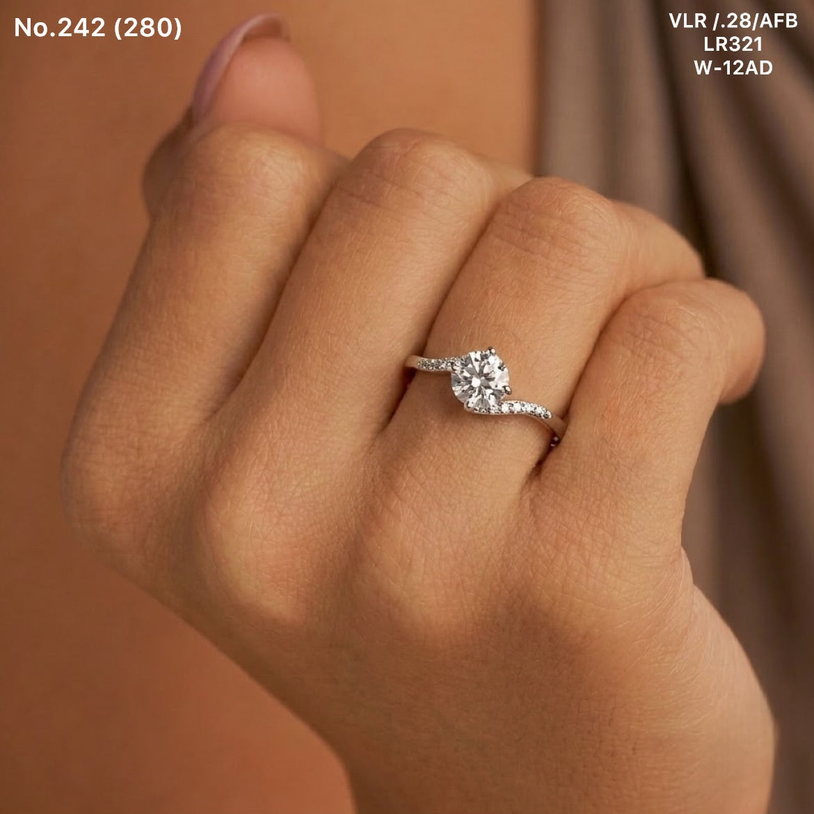 Sabiya silver ring for women