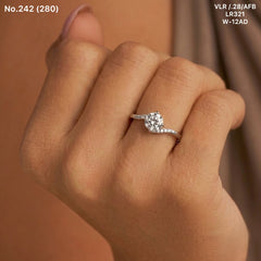 Sabiya silver ring for women