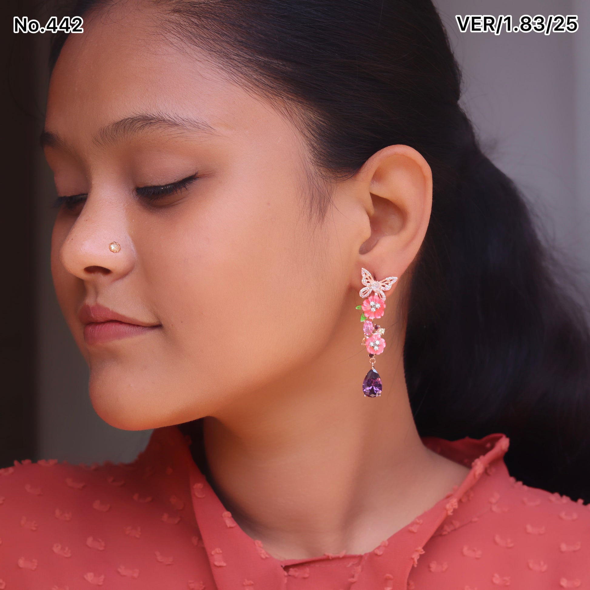 Silver Earrings for Women by V One Jewellery