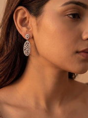 Moonique silver pendant set for women