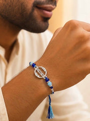 Brother silver Rakhi