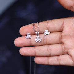 Silver Pendant Set - V One Jewellery