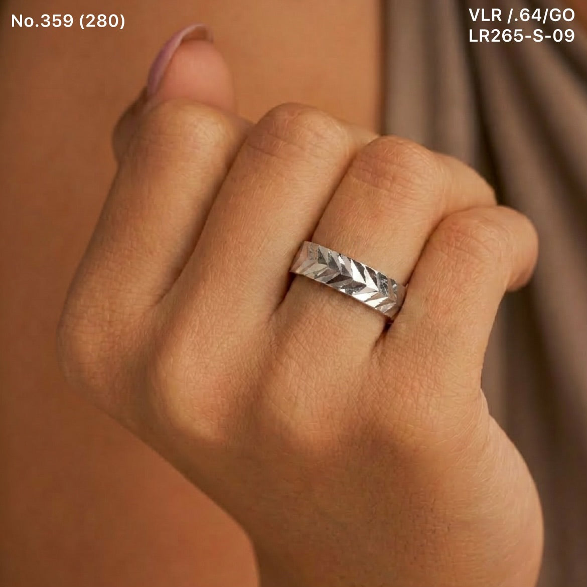 Harmony silver ring for women