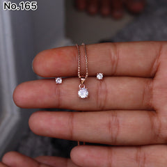 Silver Pendant Set - V One Jewellery