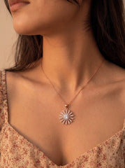 Velmira silver pendant set for women