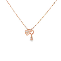 Silver Chain Pendant - V One Jewellery