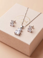 Elowen Silver Pendant set for women
