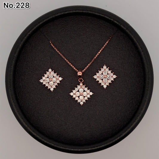 Silver Pendant Set - V One Jewellery