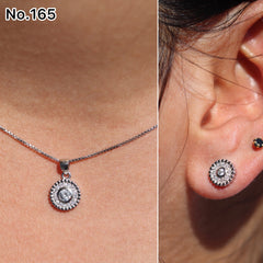 Silver Pendant Set - V One Jewellery
