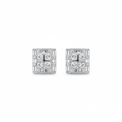 Diya Shine silver Stud