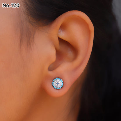 Silver Earrings for Women by V One Jewellery