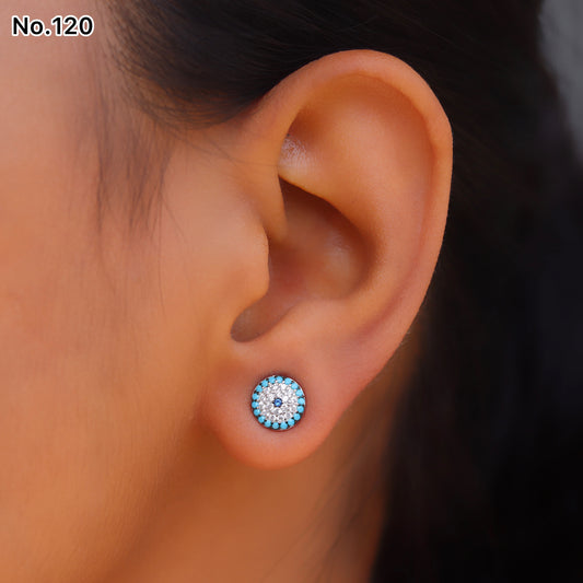 Silver Earrings for Women by V One Jewellery