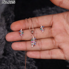 Silver Pendant Set - V One Jewellery