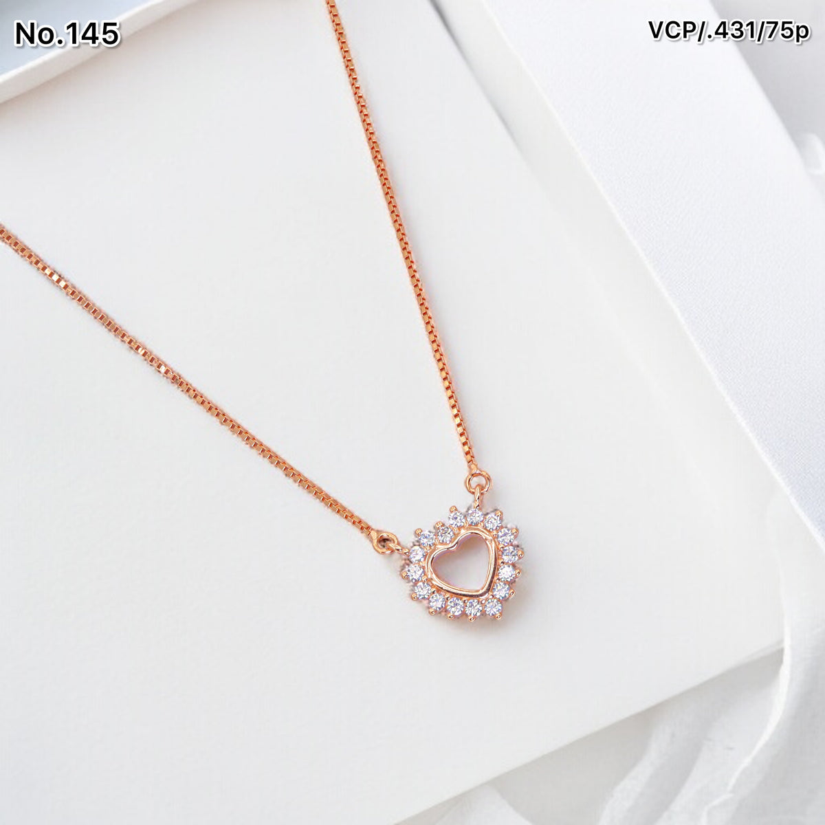 Silver Chain Pendant - V One Jewellery