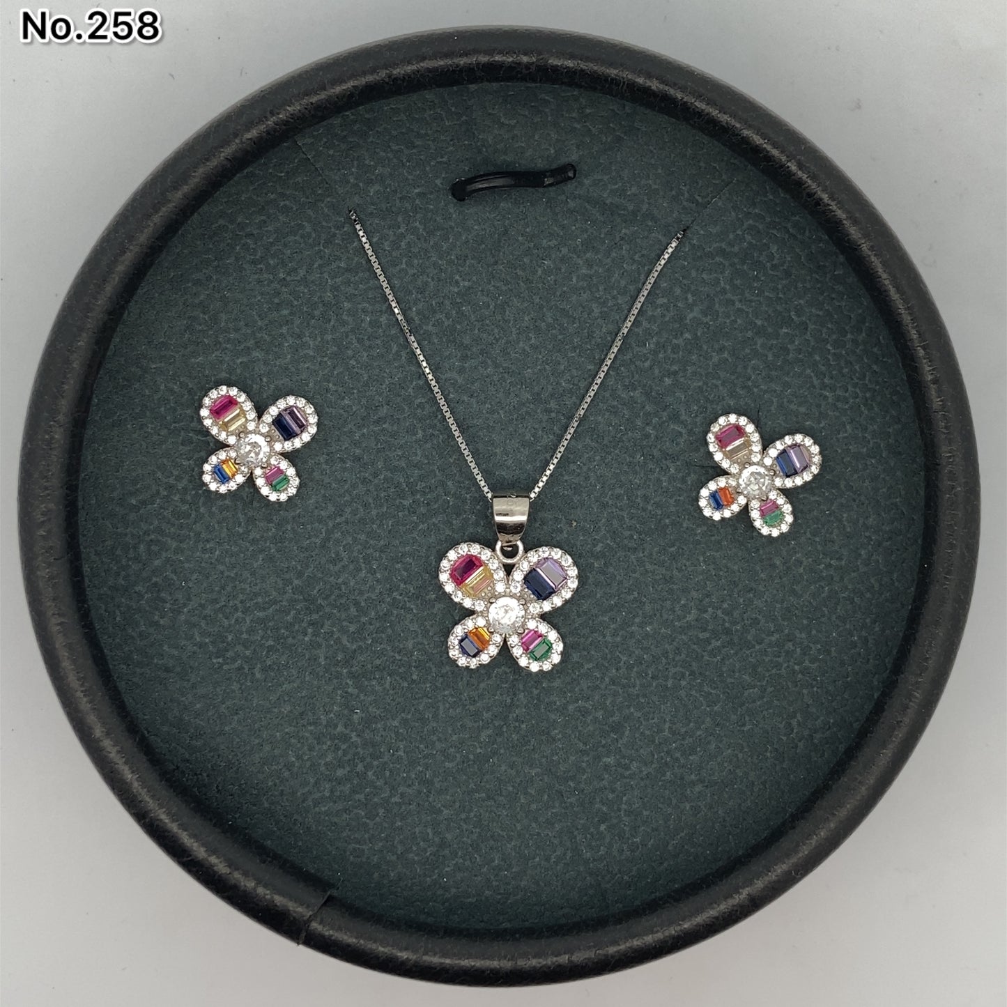 Silver Pendant Set - V One Jewellery